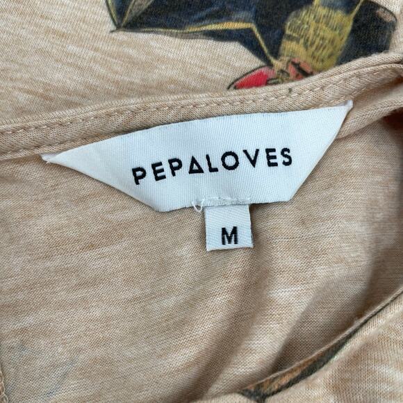 Bat Print Mini Dress Halloween Long Sleeve Spooky Fall Whimsigoth Pepaloves M - Picture 6 of 11